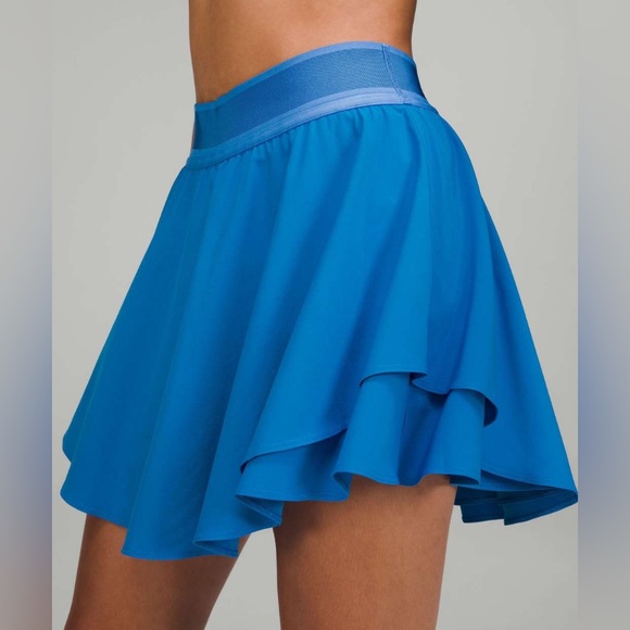 lululemon athletica Dresses & Skirts - Lululemon Court Rival High-Rise Skirt Long in Poolside Blue